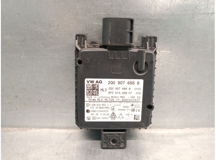 Recambio de modulo electronico para skoda karoq (nu7, nd7) 1.5 tsi referencia OEM IAM 2Q0907686B 