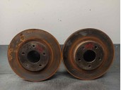 Recambio de disco freno delantero para jeep compass 2.0 crd cat referencia OEM IAM 5105514AA  