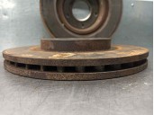 Recambio de disco freno delantero para jeep compass 2.0 crd cat referencia OEM IAM 5105514AA  