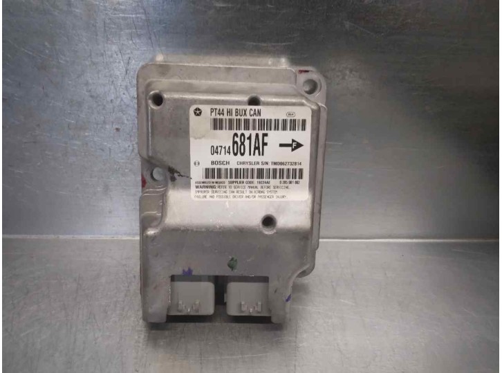 Recambio de centralita airbag para chrysler pt cruiser (pt) 1.6 classic referencia OEM IAM 04714681AF 
