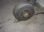 Recambio de puente trasero para renault clio ii fase i (b/cbo) 1.6 referencia OEM IAM 7701472472 TAMBOR 4 AGUJEROS BURRA 32