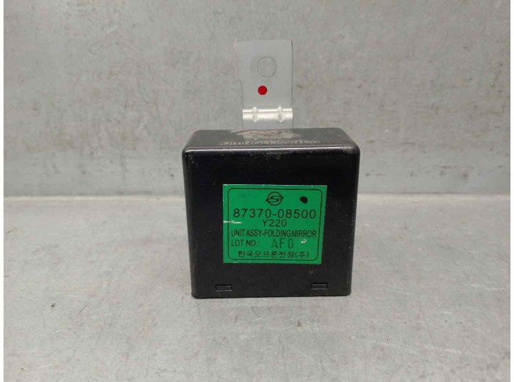 Recambio de modulo electronico para ssangyong rexton 2.7 turbodiesel cat referencia OEM IAM 8737008500 