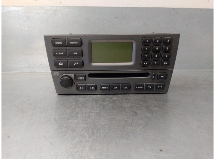 Replacement audio system / CD radio for Jaguar X-Type 2.5 V6 24V CAT OEM IAM reference 4X4318B876AD 