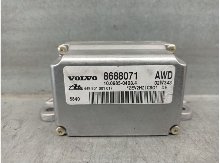 Recambio de modulo electronico para volvo s60 i (384) 2.5 t awd referencia OEM IAM 8688071  10098004772