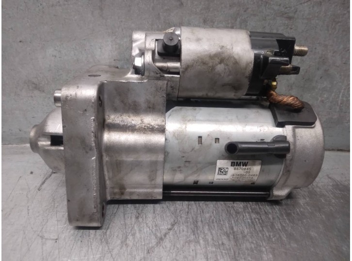 Replacement starter motor for BMW 2 Series Gran Tourer (F46) 2.0 16V Turbodiesel OEM IAM reference 8570845 4380000483 DENSO