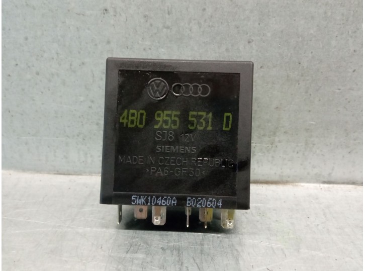 Recambio de rele para audi a2 (8z0) 1.4 tdi referencia OEM IAM 4B0955531D B020604 5WK10460A