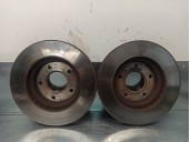 Recambio de disco freno delantero para mitsubishi lancer sportback (cx) 1.5 cat referencia OEM IAM 4615A190  