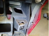 Recambio de tapa maletero para renault megane ii berlina 5p 1.6 16v referencia OEM IAM 8200094139D ROJO 