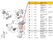 Recambio de soporte motor izquierdo para citroën c4 lim. 1.6 16v referencia OEM IAM CFA0070800 1844C2 