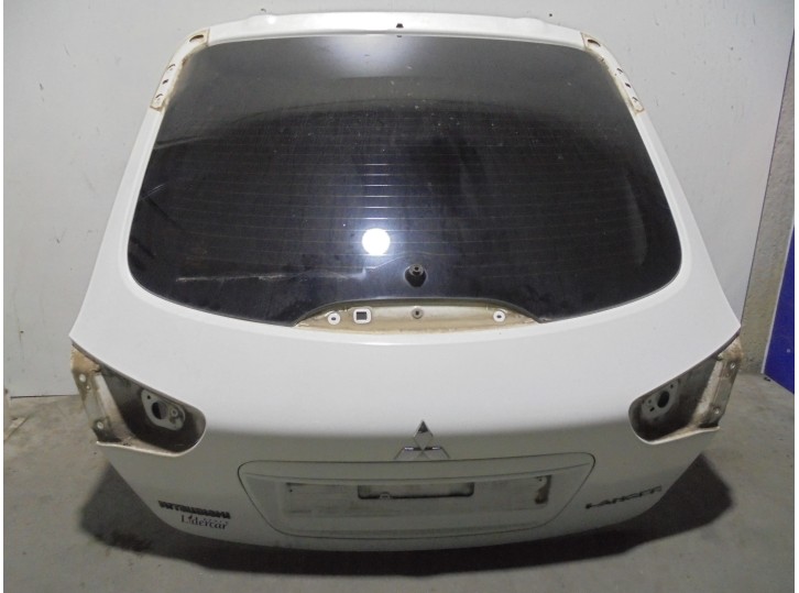 Recambio de porton trasero para mitsubishi lancer sportback (cx) 1.5 cat referencia OEM IAM 5801A733 BLANCO 5 PUERTAS