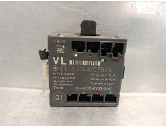 Recambio de centralita cierre para mercedes-benz clase c (w204) berlina 3.0 cdi cat referencia OEM IAM A2048707526 284002670330