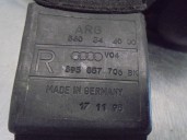 Replacement front right seatbelt for Audi A3 (8L) 1.9 TDI OEM IAM reference 895857706BK WITH PRETENSIONER 3 DOOR