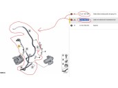 Replacement wiring for BMW X5 (E70) 3.0 Turbodiesel OEM IAM reference 12427807802 