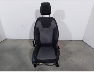 Recambio de asiento delantero derecho para opel grandland x 1.6 16v cdti dpf referencia OEM IAM 4896156 TELA NEGRA Y GRIS 5 PUER