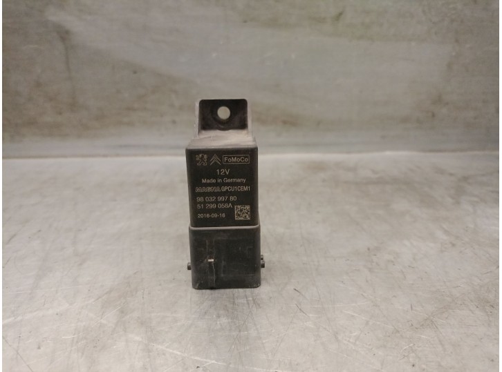 Recambio de caja precalentamiento para citroën berlingo furgoneta/monovolumen (b9) 1.6 hdi / bluehdi 75 referencia OEM IAM 98032