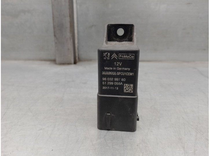 Recambio de caja precalentamiento para opel grandland x 1.6 16v cdti dpf referencia OEM IAM 9803299780 51299058A FOMOCO