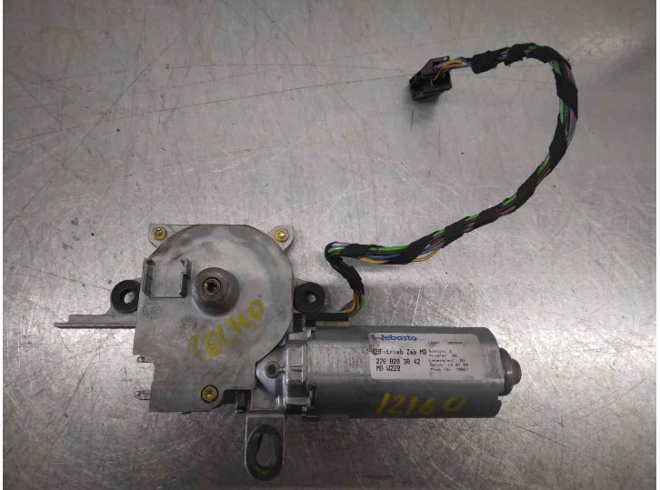 Recambio de motor techo electrico para mercedes-benz clase s (w220) berlina 5.0 v8 24v cat referencia OEM IAM A2208203842 039020