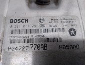 Recambio de centralita motor uce para chrysler voyager (rg) 2.8 crd cat referencia OEM IAM P04727770AB 02810112810 BOSCH