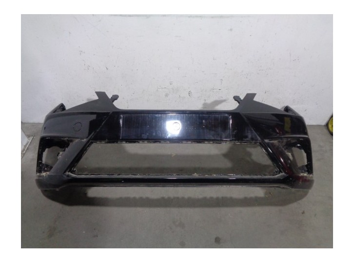 Replacement front bumper for Seat Ibiza (KJ1) 1.0 TSI OEM IAM reference 6F0807221DGRU BLACK 