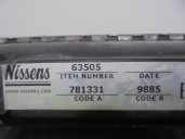 Recambio de radiador agua para citroën c2 1.4 hdi referencia OEM IAM 9653026580 63505 NISSENS