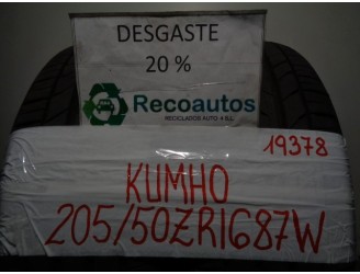 Replacement Kumho tyre for Opel Meriva A 1.3 16V CDTi OEM IAM reference 20550ZR1687W KUMHO ECSTA HS52
