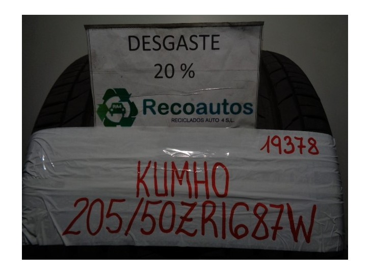 Recambio de neumatico kumho para opel meriva a 1.3 16v cdti referencia OEM IAM 20550ZR1687W KUMHO ECSTA HS52