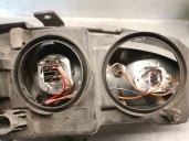 Recambio de faro izquierdo para renault megane i fase 2 berlina (ba0) 1.6 referencia OEM IAM 7700427874G 260609556R 