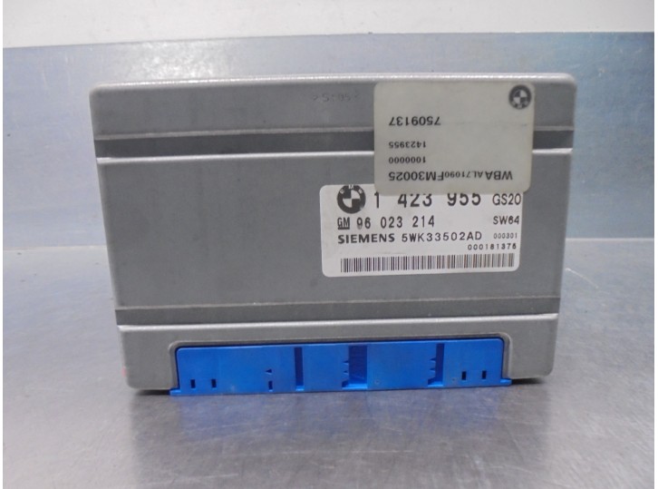 Recambio de centralita cambio automatico para bmw serie 3 berlina (e46) 2.0 16v diesel cat referencia OEM IAM 1423955 96023214 G