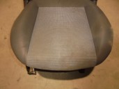 Front right seat replacement part for Peugeot Bipper 1.3 16V HDi FAP OEM IAM reference 3917845 GREY FABRIC 5 DOORS