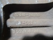 Recambio de llanta para hyundai santa fe (sm) 2.0 crdi cat referencia OEM IAM 5291026250 R166.5JX16-46 