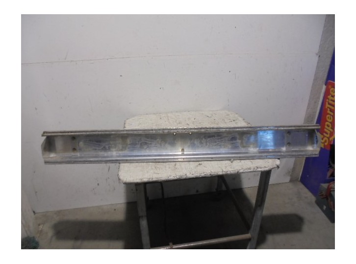 Replacement rear bumper reinforcement for Saab 9000 CD 2.3 CD Turbo OEM IAM reference ALUMINUM 4 DOORS