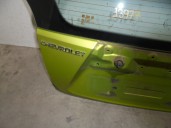 Replacement tailgate for Chevrolet Spark 1.0 CAT OEM IAM reference 95147560 GREEN 5 DOORS
