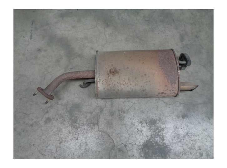 Recambio de tubo escape trasero para chevrolet spark 1.0 cat referencia OEM IAM 96819219 