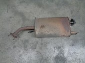 Recambio de tubo escape trasero para chevrolet spark 1.0 cat referencia OEM IAM 96819219 