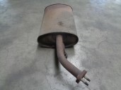 Recambio de tubo escape trasero para chevrolet spark 1.0 cat referencia OEM IAM 96819219 