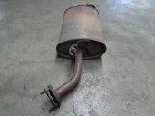 Recambio de tubo escape trasero para chevrolet spark 1.0 cat referencia OEM IAM 96819219 