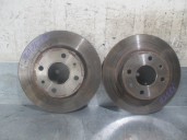 Recambio de disco freno delantero para fiat punto berlina (176) 1.2 cat referencia OEM IAM   