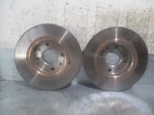 Recambio de disco freno delantero para fiat punto berlina (176) 1.2 cat referencia OEM IAM   