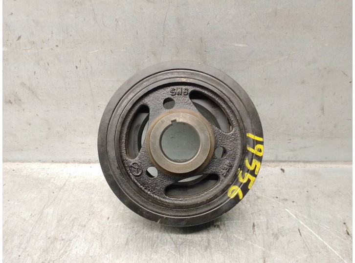 Replacement crankshaft pulley for Mazda CX-5 2.2 turbodiesel cat OEM IAM reference SH0111400A 