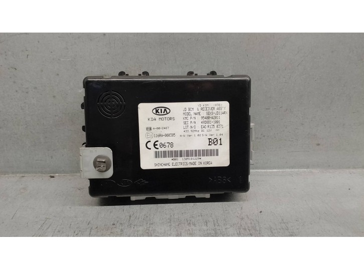 Recambio de modulo electronico para kia cee´d crdi cat referencia OEM IAM 116RA000385 49D8811001 