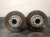 Recambio de disco freno trasero para seat tarraco (kn2) 2.0 tsi 4drive referencia OEM IAM 3Q0615601A 3Q0615601A 