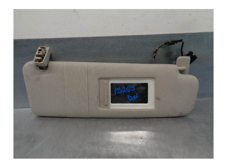 Recambio de parasol derecho para audi q7 (4l) 3.0 tdi referencia OEM IAM 4L0857552AGFKZ  