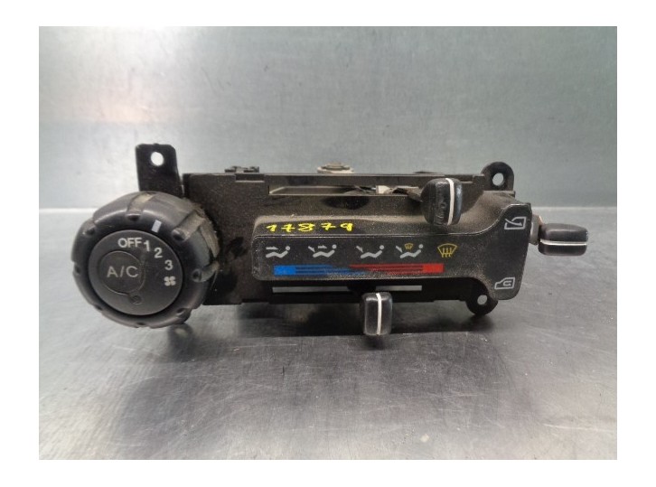Replacement heater/air conditioning control unit for Hyundai Atos (MX) GLS OEM IAM reference 9725002000 