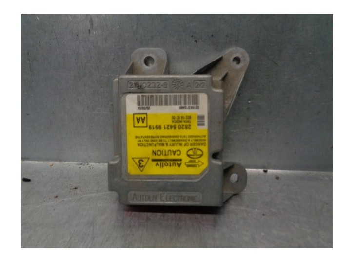 Recambio de centralita airbag para tata indica referencia OEM IAM 282054219919 602168700 AUTOLIV