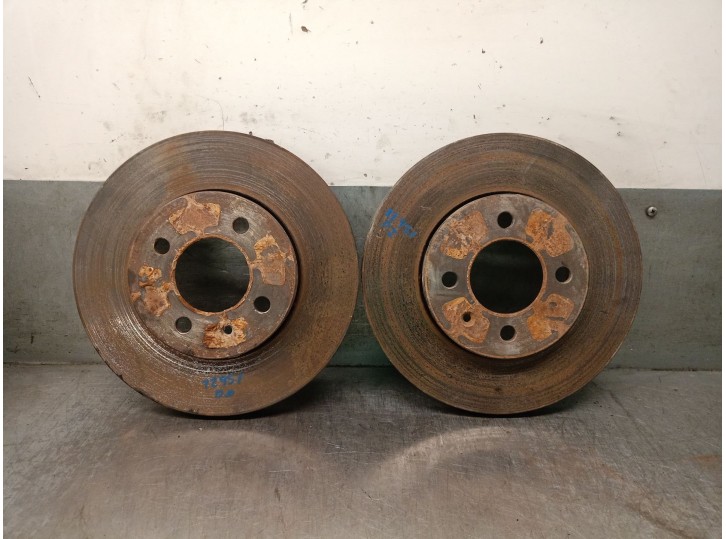 Recambio de disco freno delantero para seat mii (kf1, ke1) 1.0 referencia OEM IAM 1S0615301H 1S0615301H 