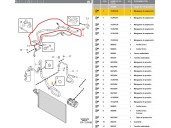 Recambio de tubos aire acondicionado para volvo v50 (545) 1.6 d referencia OEM IAM 4N5H19A834BH 9124205 