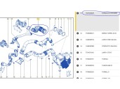 Recambio de tubo para dacia logan mcv ii tce 90 (k8m1) referencia OEM IAM 165764382R 165764382R 