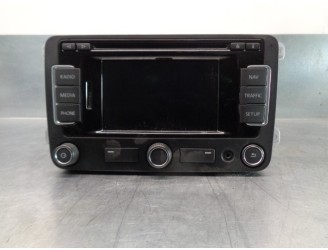 Recambio de pantalla multifuncion para volkswagen scirocco (138) r-line bmt referencia OEM IAM 1Q0035279L 