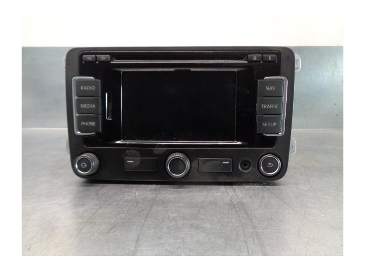 Replacement multifunction screen for Volkswagen Scirocco (138) R-Line BMT OEM IAM reference 1Q0035279L 