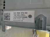 Replacement multifunction screen for Volkswagen Scirocco (138) R-Line BMT OEM IAM reference 1Q0035279L 